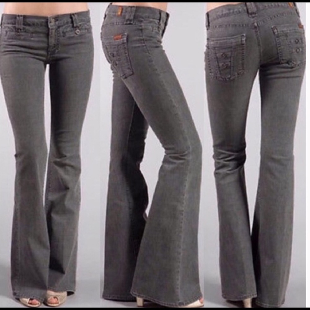 7 for all mankind Skyla bell bottom Sz 26